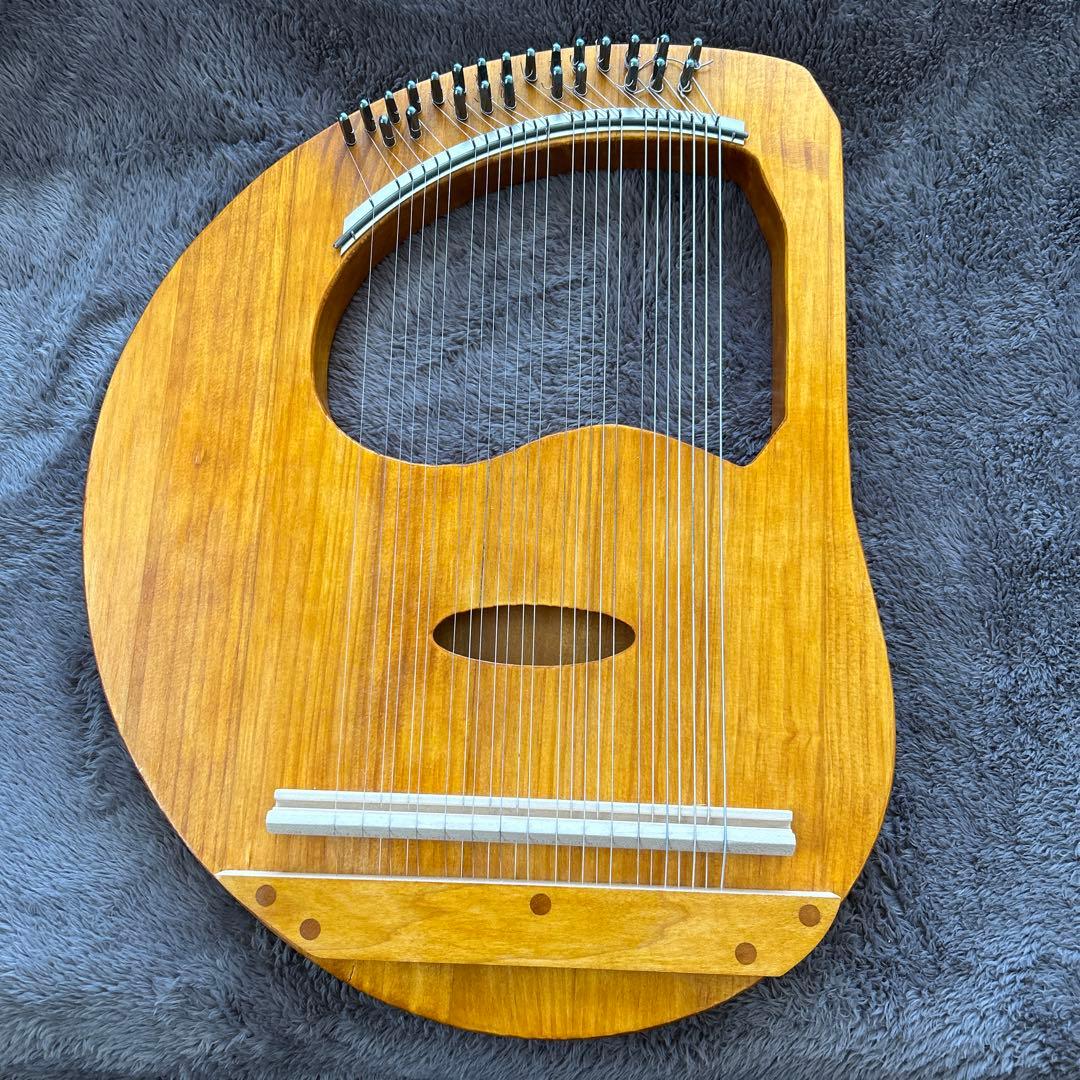 リラ工房　ライアー + 教則本、電子チューナーなど【練習用】