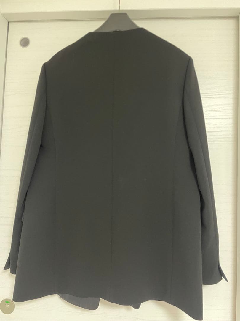 LANVIN ブラック テーラードジャケットパンツブラウス3点セット 38