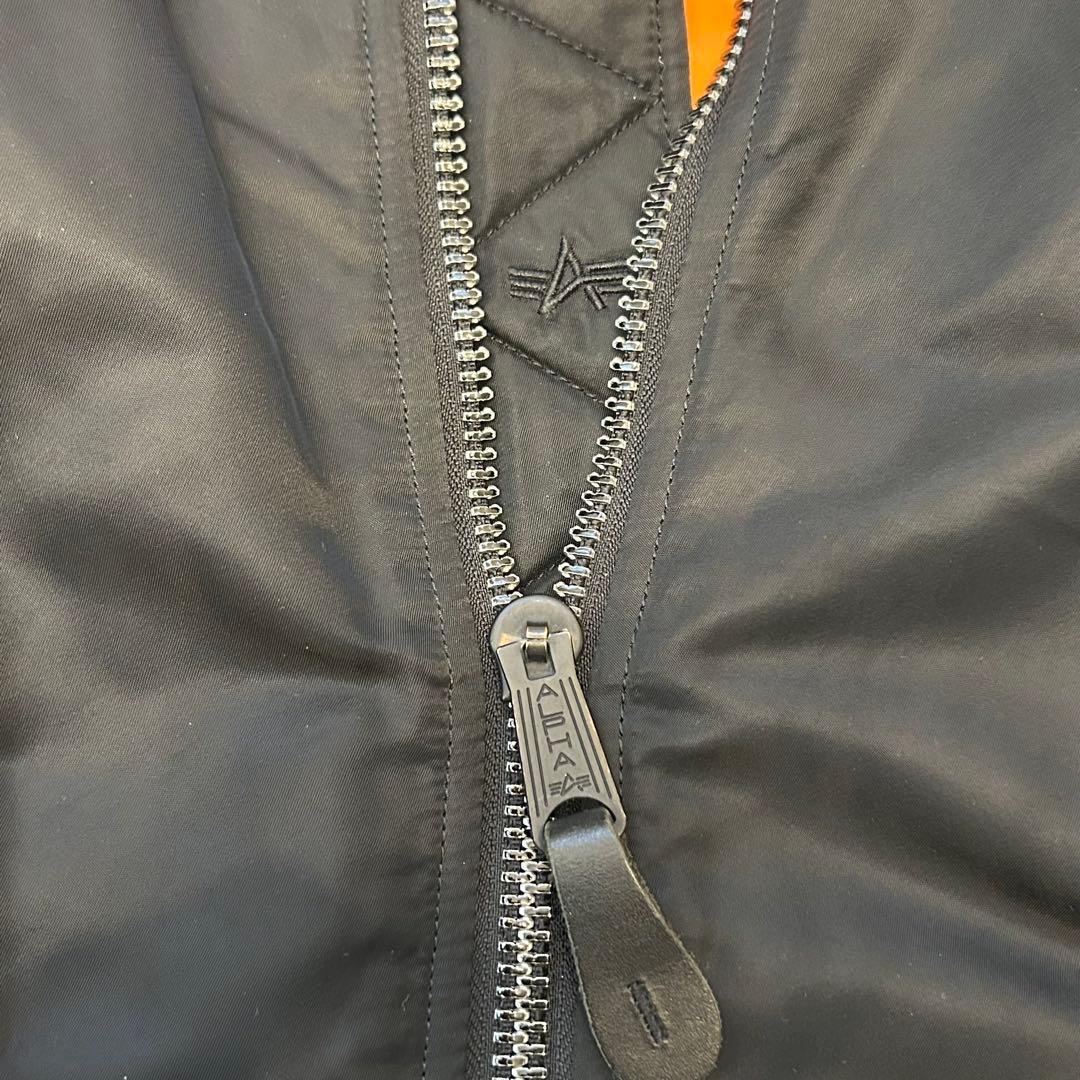 アルファALPHA INDUSTRIES MA-1 フライトジャケット XL 黒