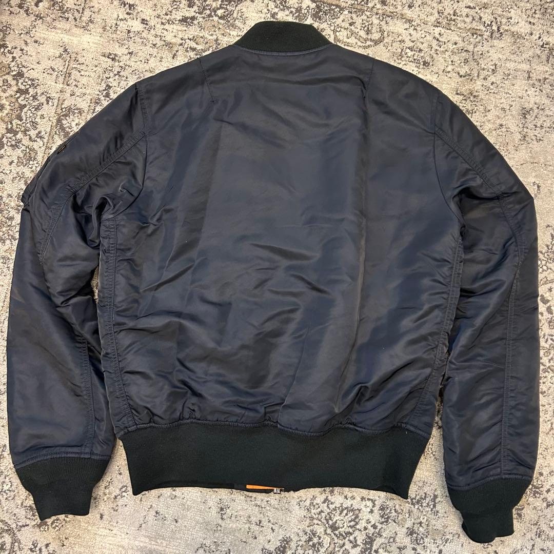 アルファALPHA INDUSTRIES MA-1 フライトジャケット XL 黒