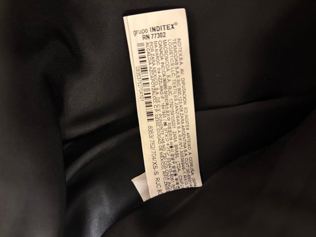 ZARA　ZW COLLECTION オーバーサイズ ショートコートS