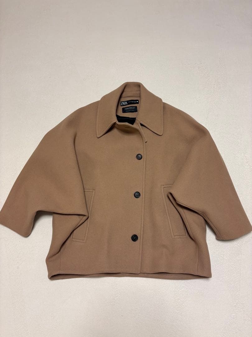 ZARA　ZW COLLECTION オーバーサイズ ショートコートS