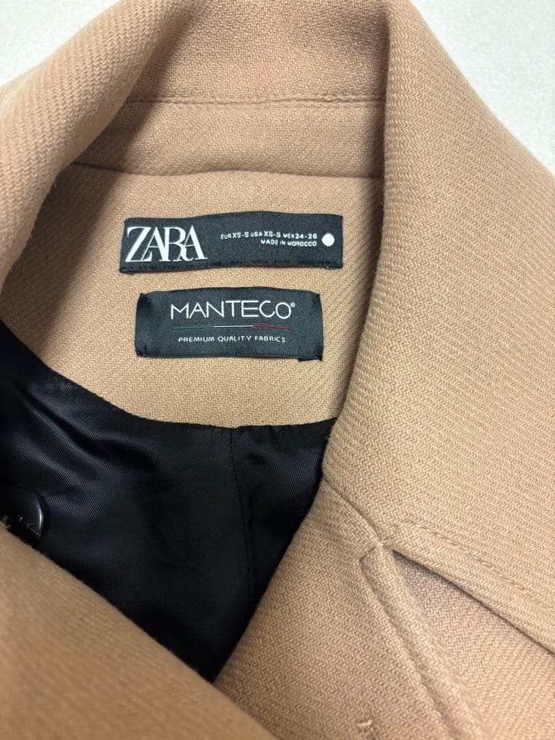 ZARA　ZW COLLECTION オーバーサイズ ショートコートS