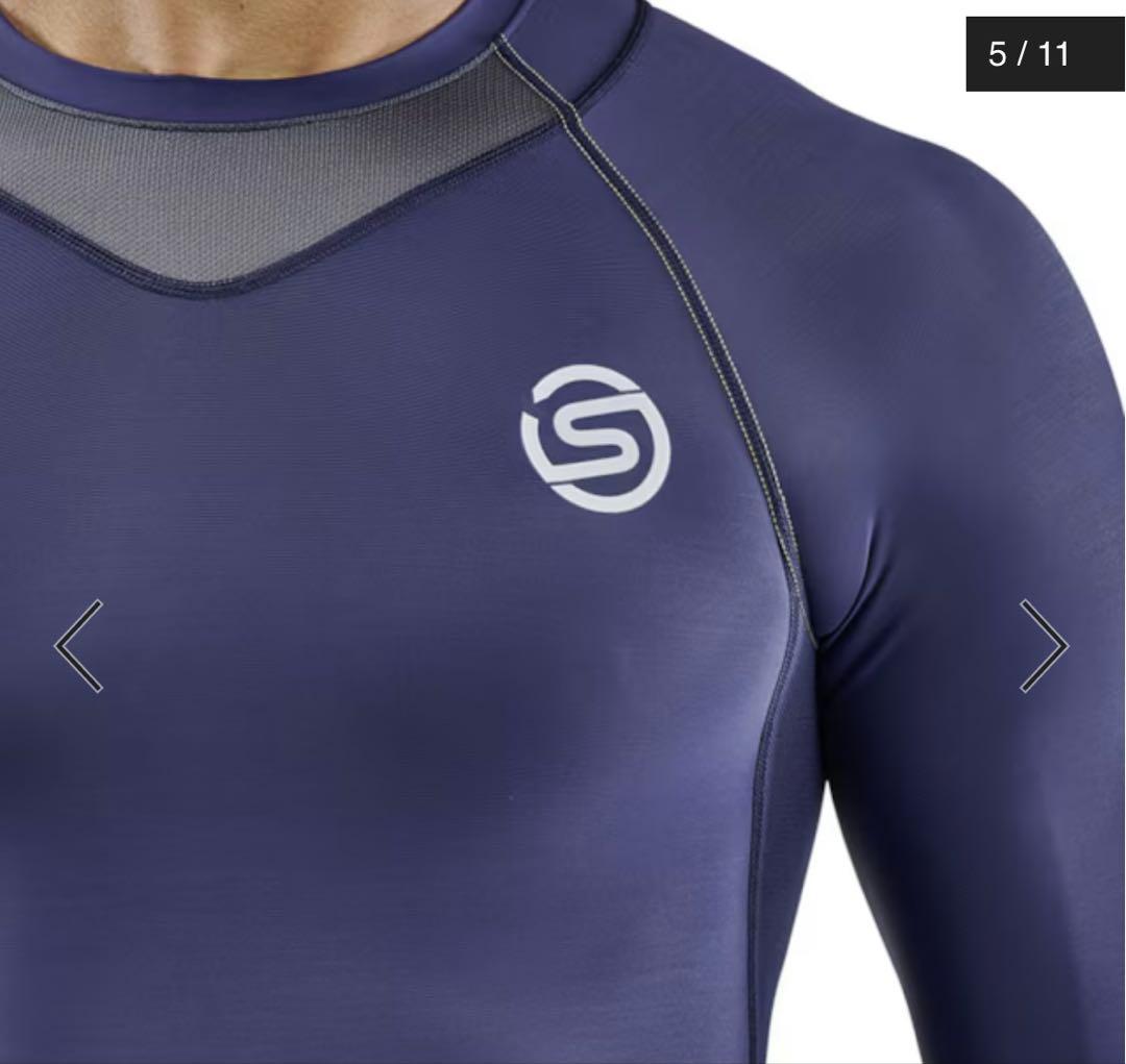 【新品・未使用】上下セットSKINS シリーズ3 メンズ トップス＆タイツ