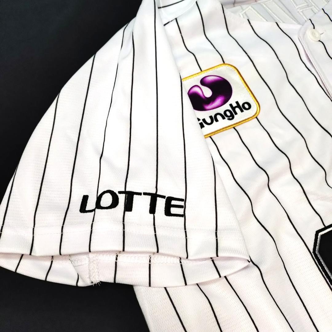 千葉ロッテマリーンズ 荻野 荻野貴司 ユニフォーム 刺繍 Oサイズ