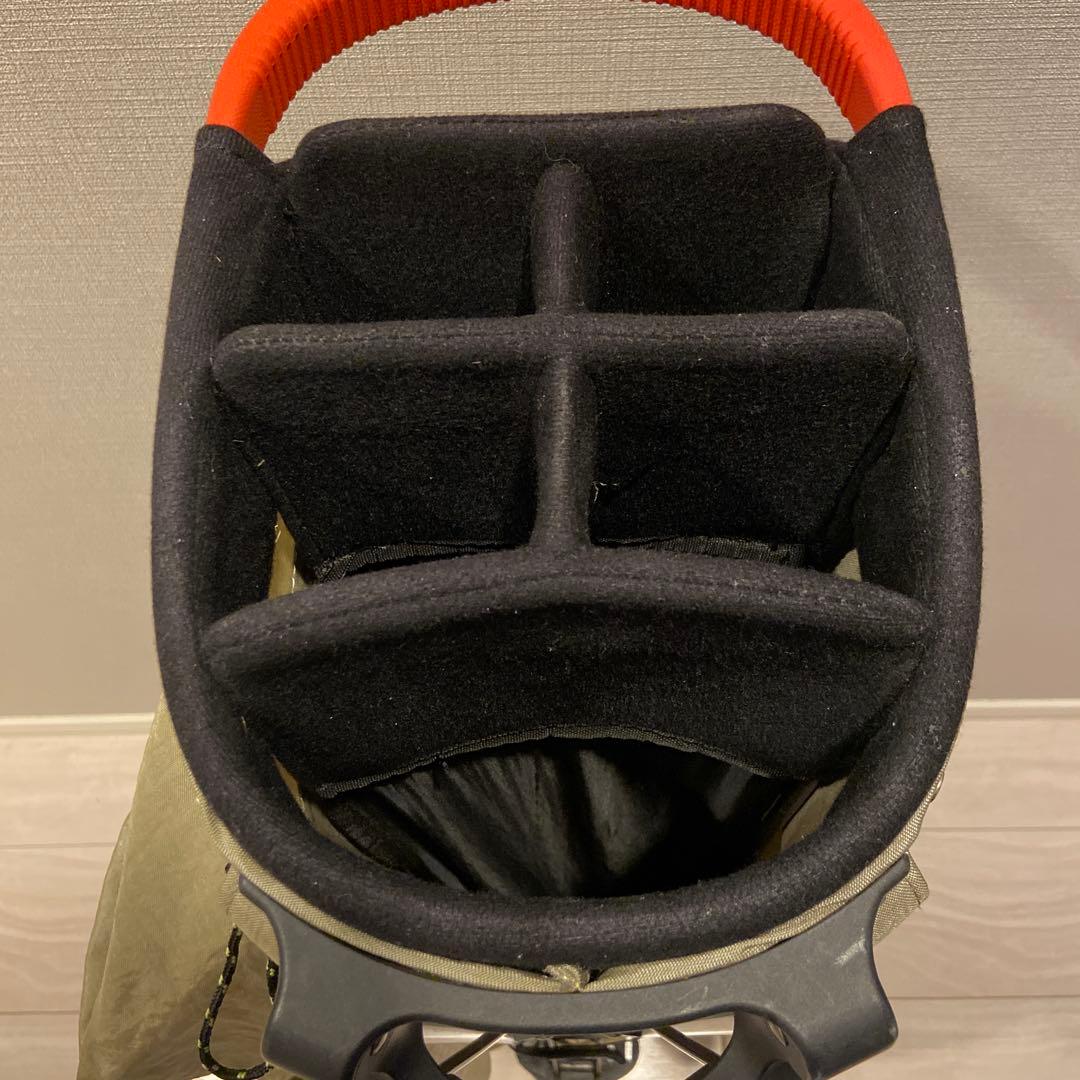 ONOFF キャディバッグ9型スタンド式 6分割 クレイベージュ OB0315