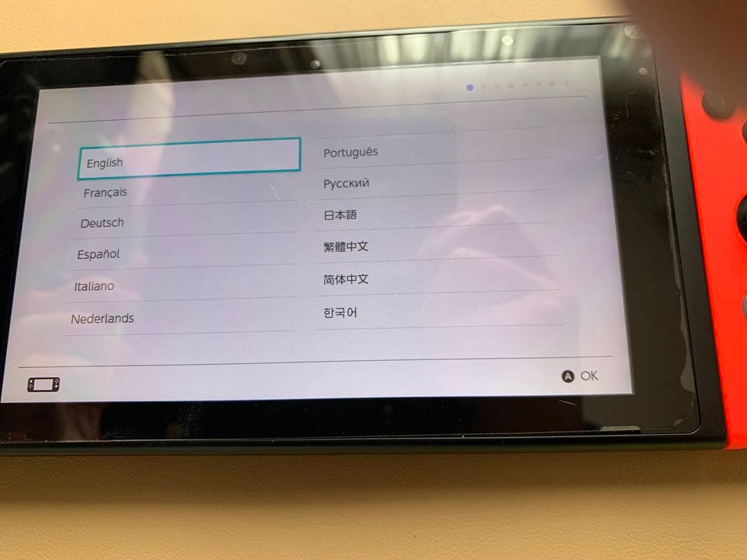 【箱付き】Nintendo Switch 本体 青/赤 スイッチ 任天堂