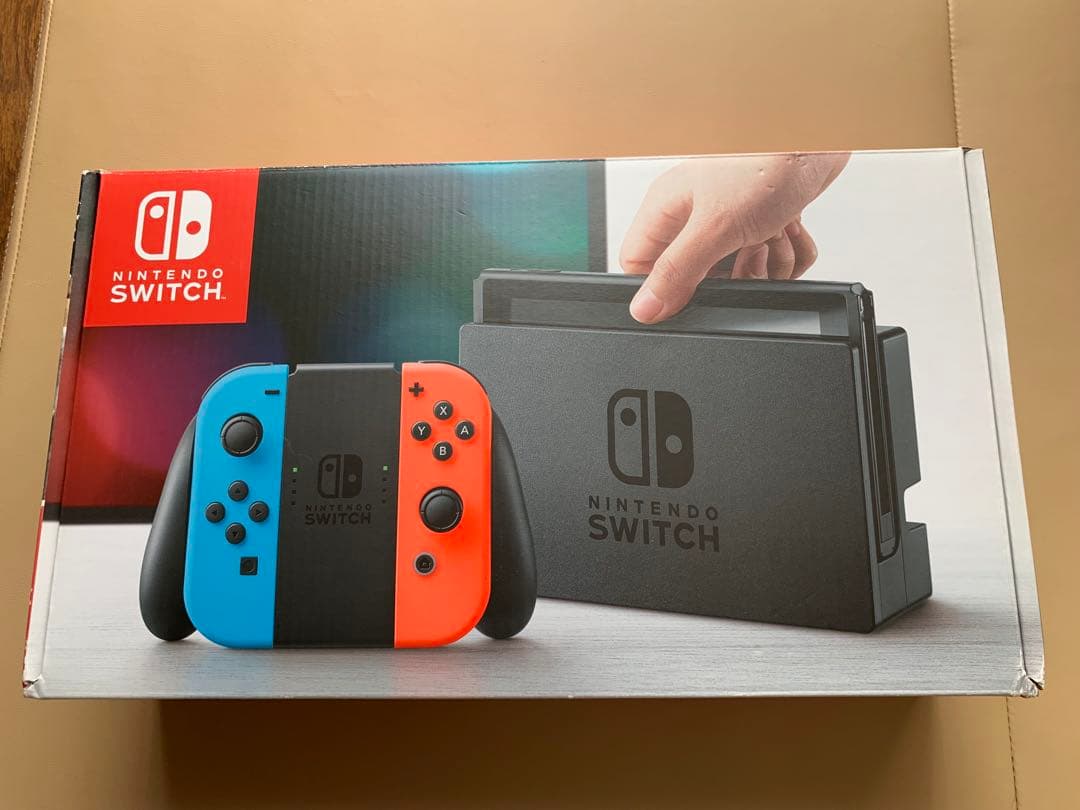 【箱付き】Nintendo Switch 本体 青/赤 スイッチ 任天堂