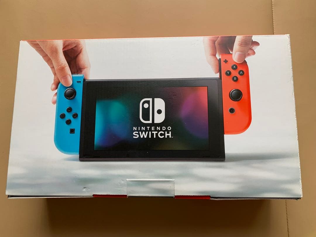【箱付き】Nintendo Switch 本体 青/赤 スイッチ 任天堂