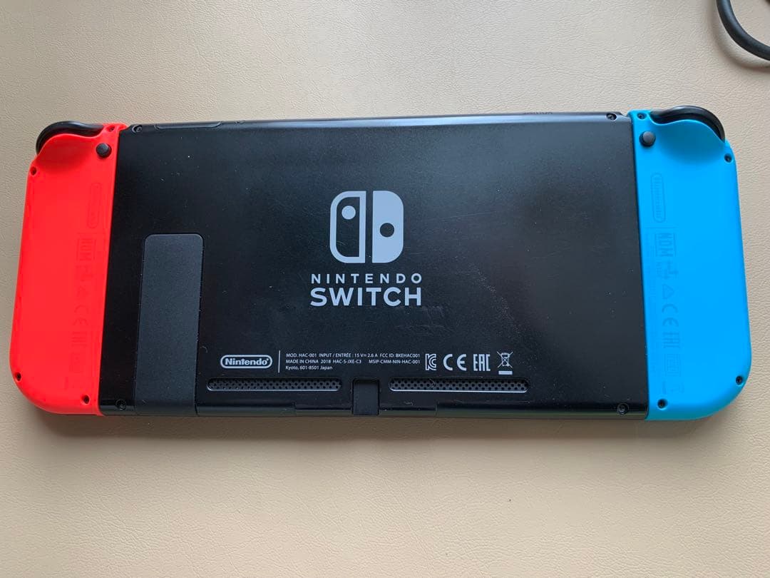 【箱付き】Nintendo Switch 本体 青/赤 スイッチ 任天堂