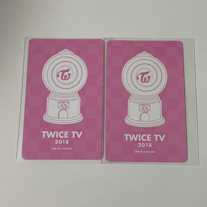 TWICE トレカ ツウィ TWICETV レア