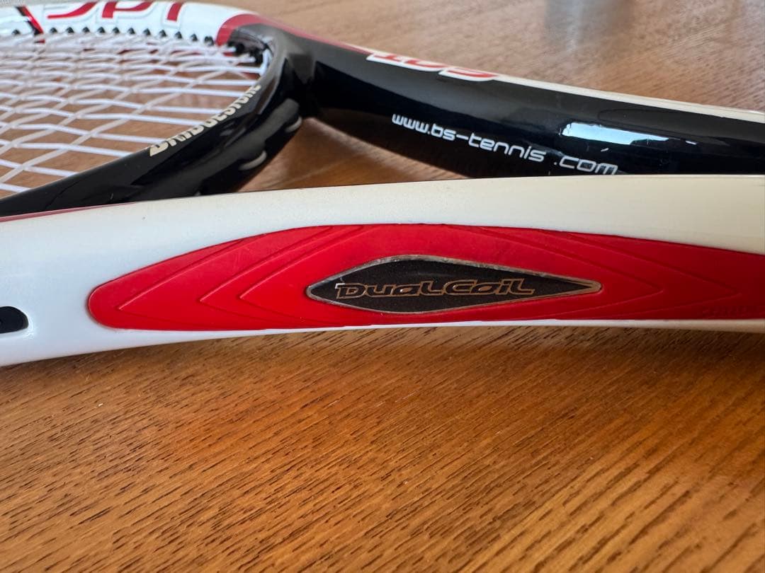 美品ブリヂストン デュアルコイル SPT 300 テニスラケット2本セット G2