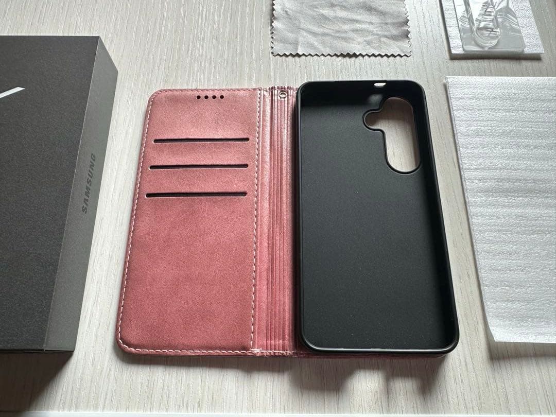 Galaxy S25 ネイビー（SIMトレイ無し） 箱付き+ケース&フィルム