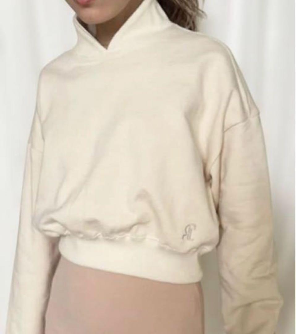 【SKIN × EDIT. FOR LULU】コラボ クロップドスウェット