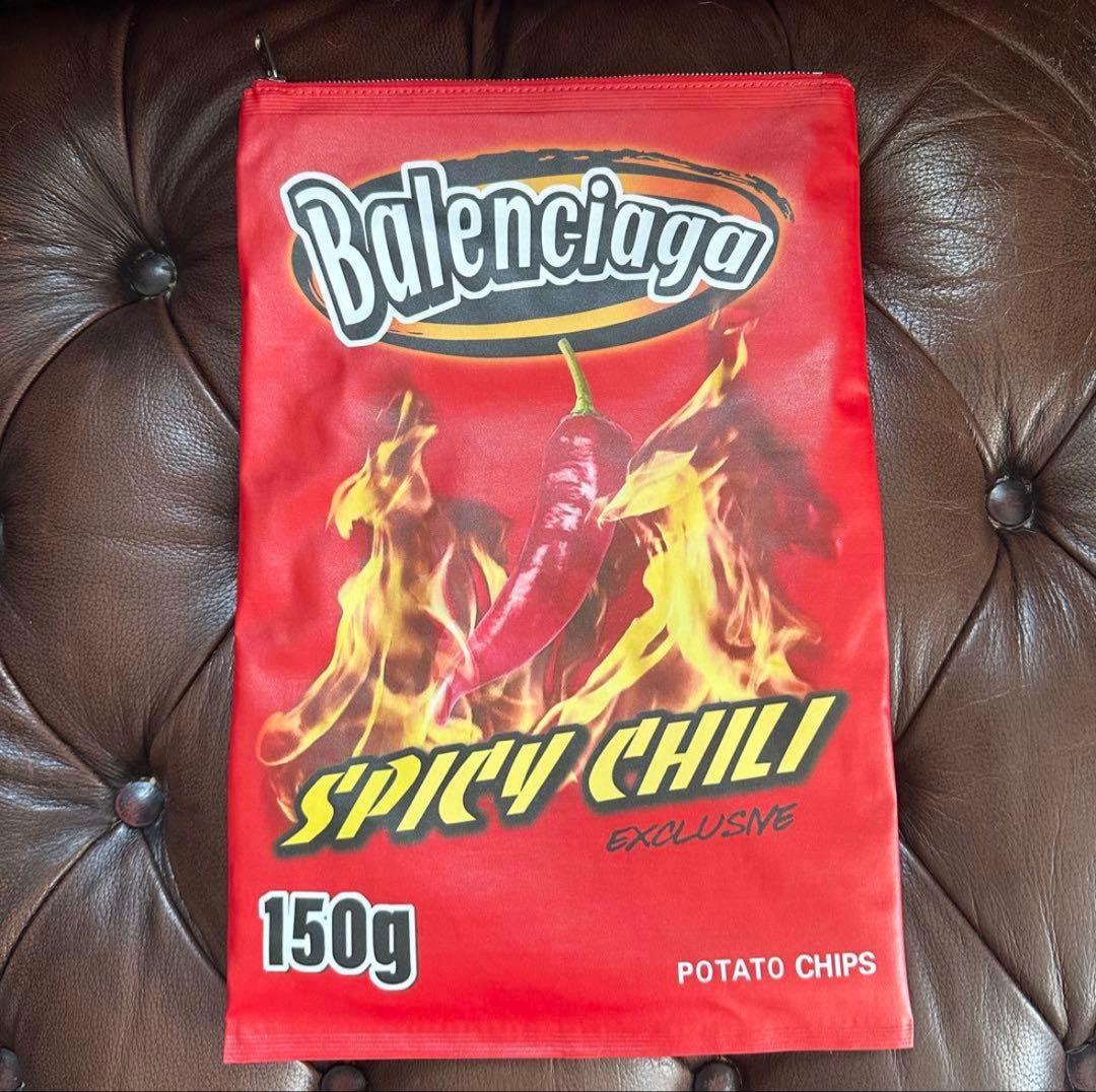 川*き様 【希少品】Balenciaga スパイシーチリ クラッチバッグ　23s
