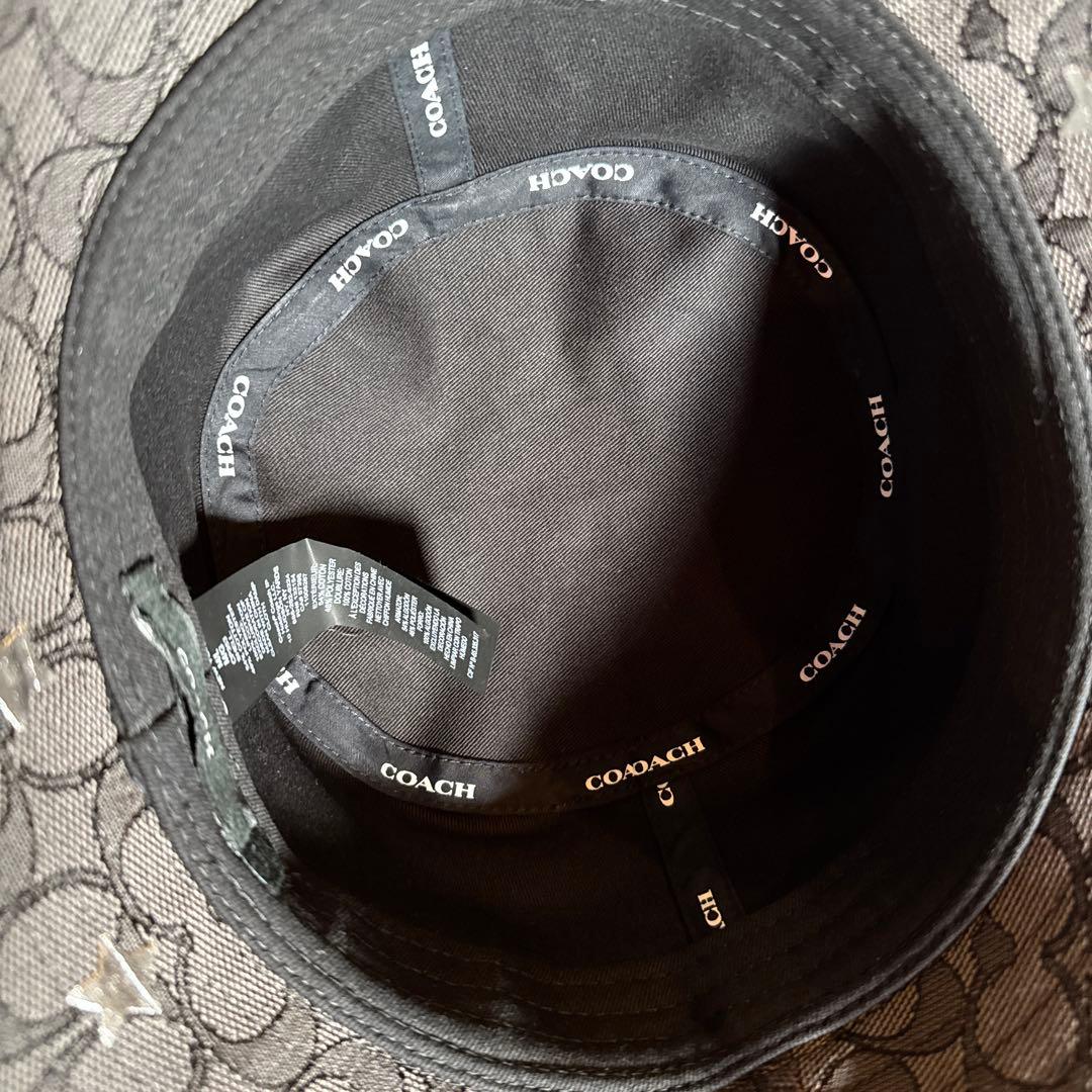 COACH バケットハット 星型装飾付き