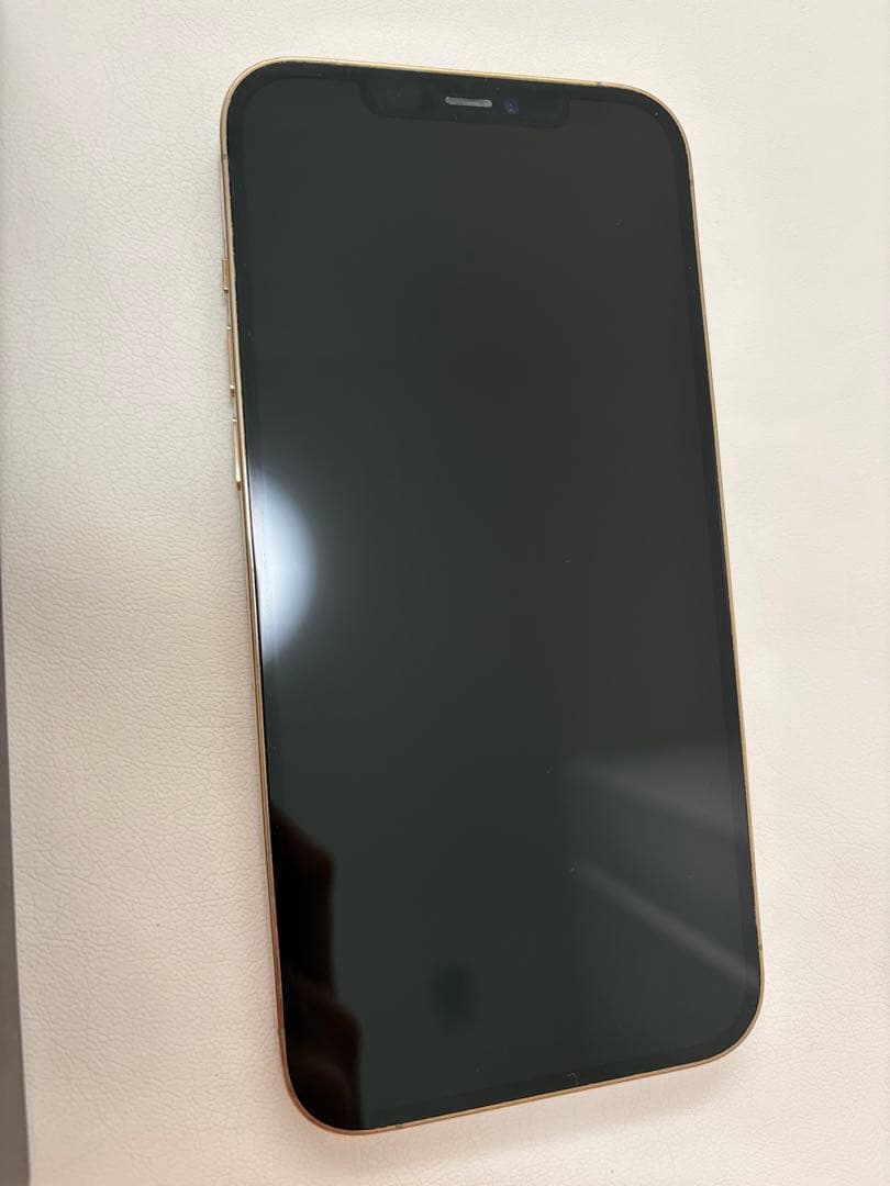 あゆみ iPhone12ProMax 128GBゴールドSIMフリー美品