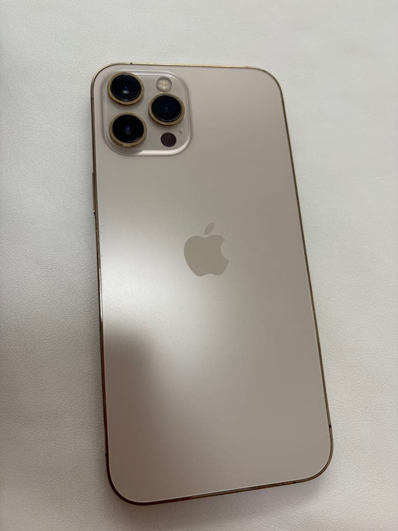 あゆみ iPhone12ProMax 128GBゴールドSIMフリー美品