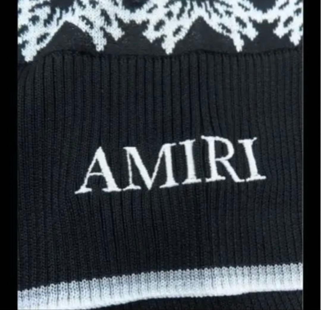 美品　25SS AMIRI MA Quad ニットポロシャツ　¥174500
