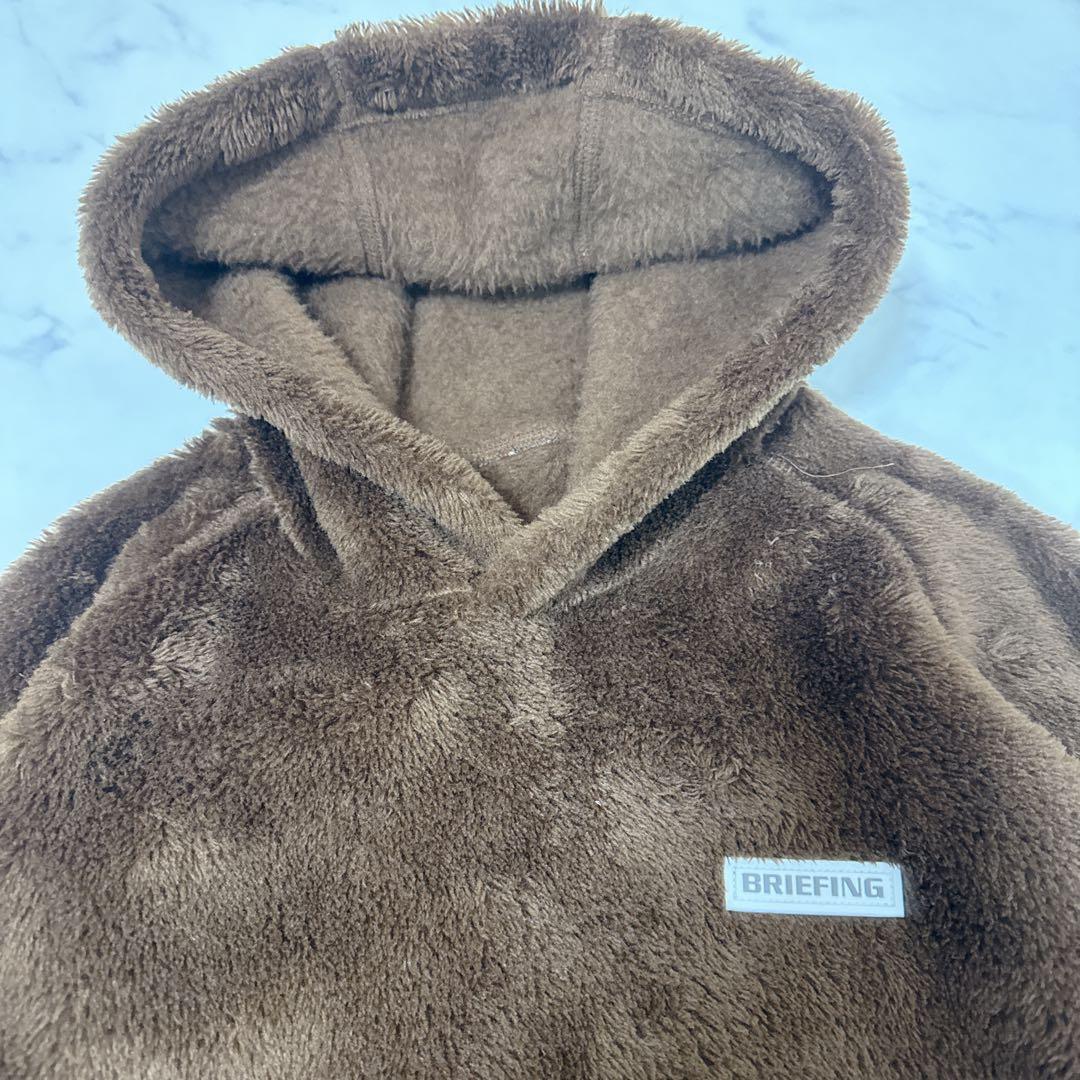✨美品✨BRIEFING ボア フリース パーカー POLATEC サイズM