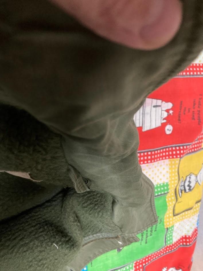 Masashius navy A-2 デッキジャケット コンマージッパー