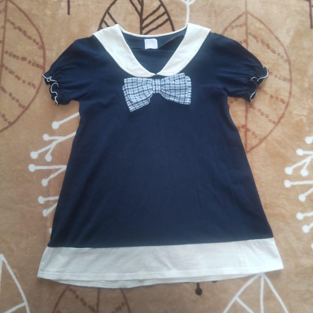 アクシーズファム　キッズ　ワンピース　チュニック　140 半袖　長袖