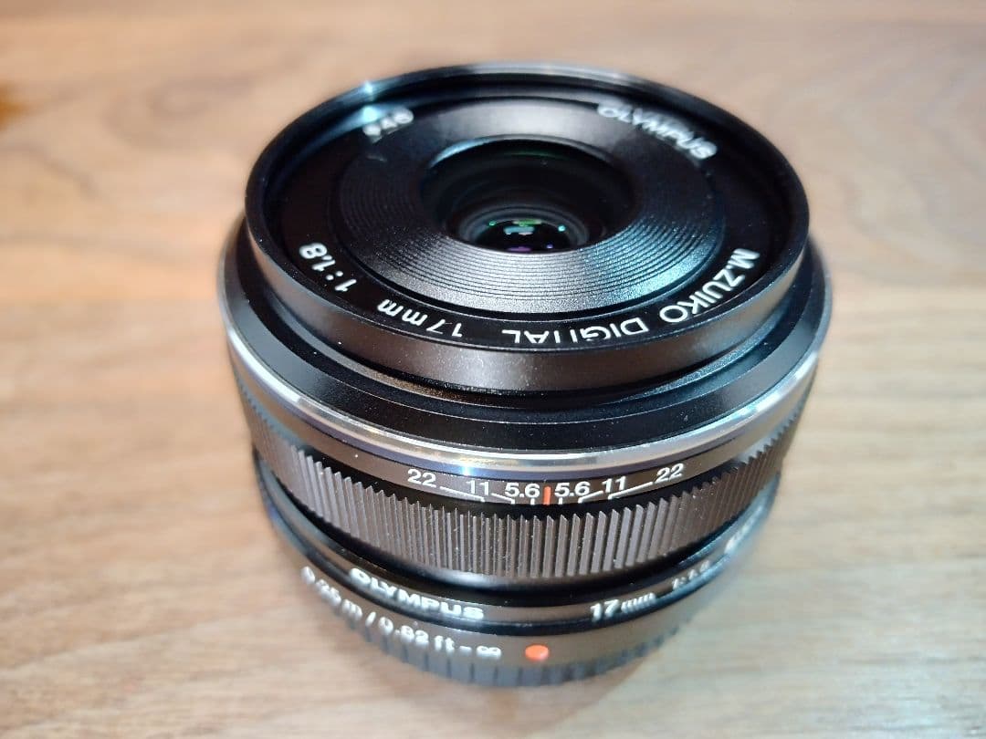 最終価格レンズプロテクター付 OLYMPUS M.ZUIKO 17mm F1.8