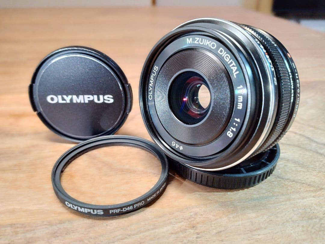 最終価格レンズプロテクター付 OLYMPUS M.ZUIKO 17mm F1.8