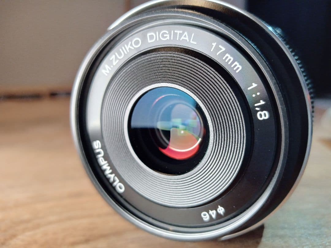 最終価格レンズプロテクター付 OLYMPUS M.ZUIKO 17mm F1.8