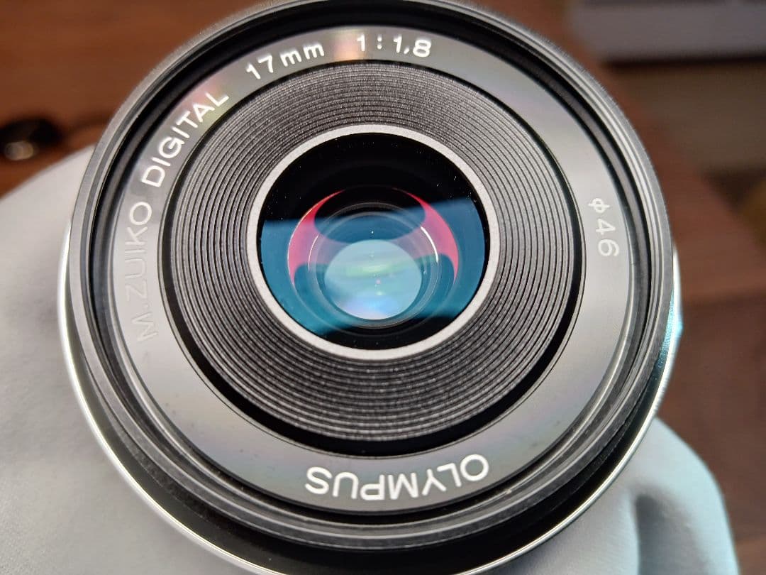 最終価格レンズプロテクター付 OLYMPUS M.ZUIKO 17mm F1.8