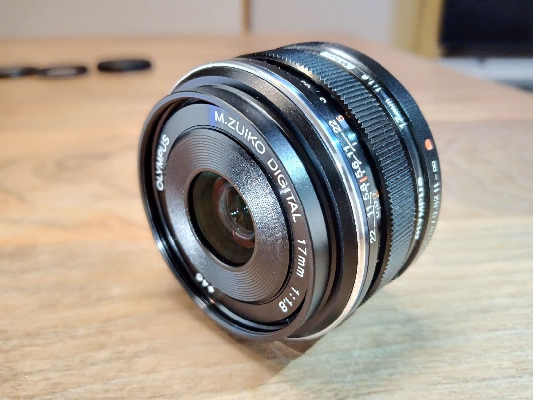 最終価格レンズプロテクター付 OLYMPUS M.ZUIKO 17mm F1.8