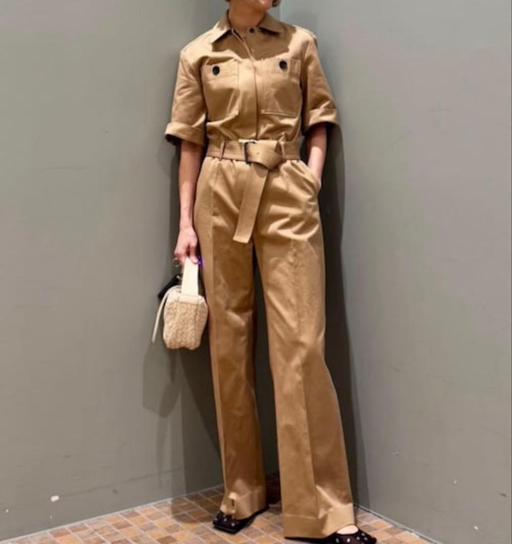 新品未使用✳︎ オールインワン コットンサテン ジャンプスーツ