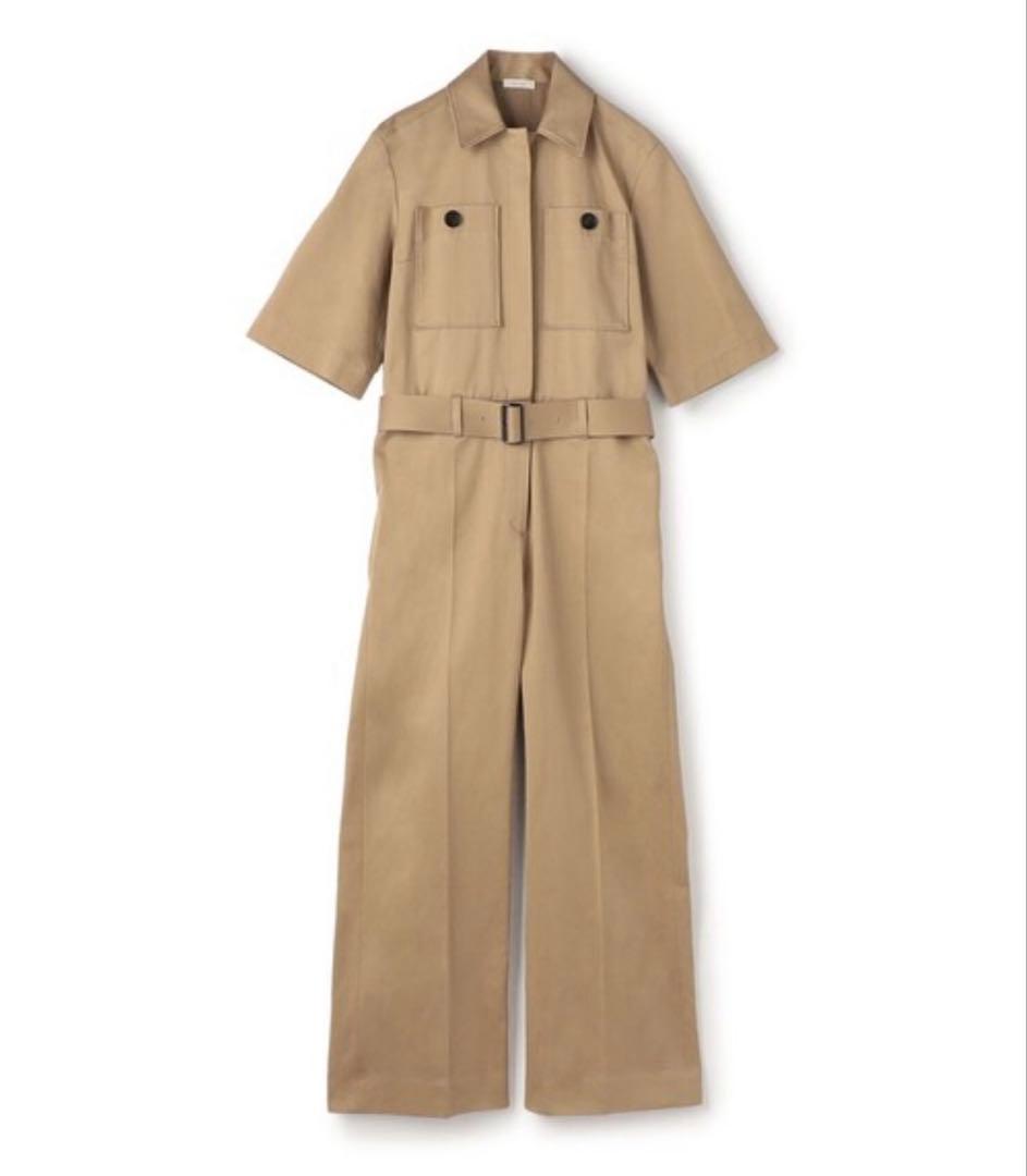 新品未使用✳︎ オールインワン コットンサテン ジャンプスーツ