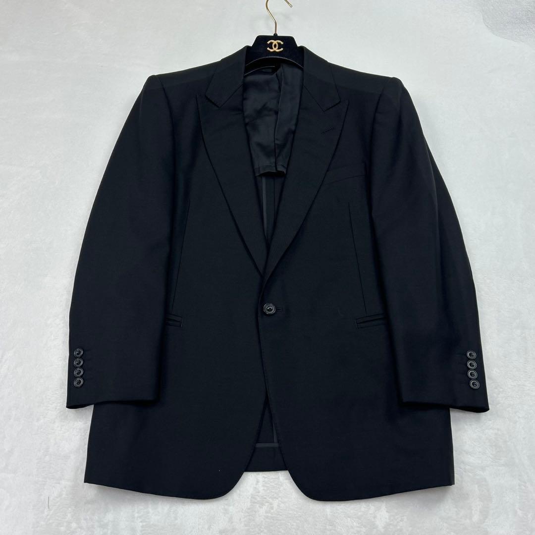 E920 美品 AB5 M バーバリー フォーマル タキシード スーツ メンズ