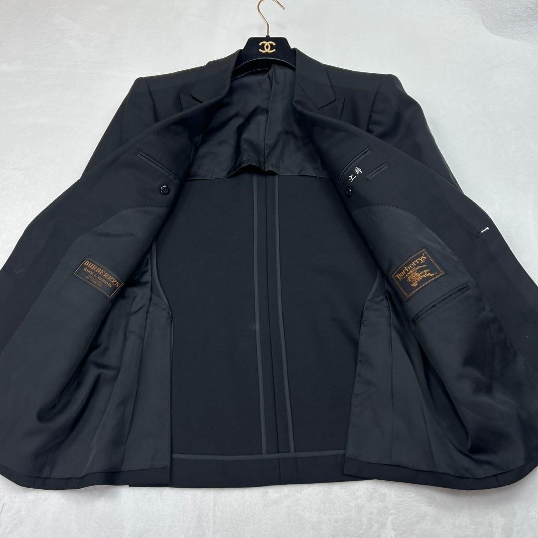 E920 美品 AB5 M バーバリー フォーマル タキシード スーツ メンズ