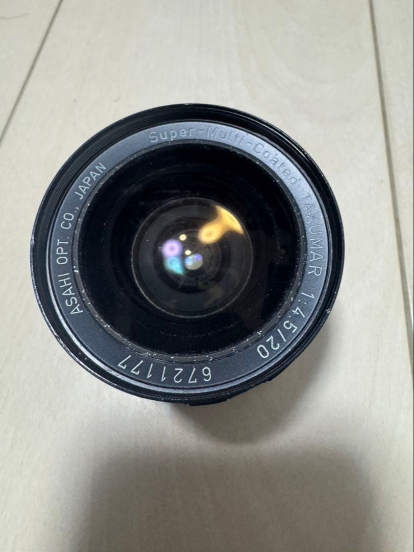その他 SuperMultiCoatedTakumar 20mm F4.5