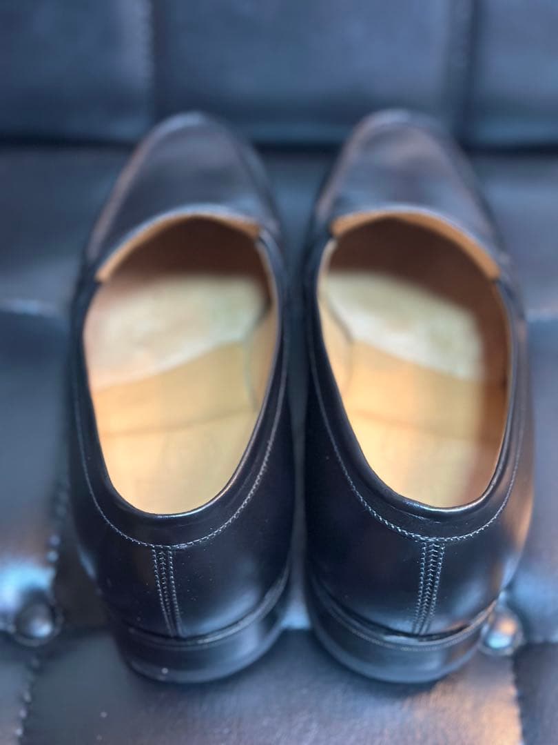 J.M. WESTON 黒ローファー 6D