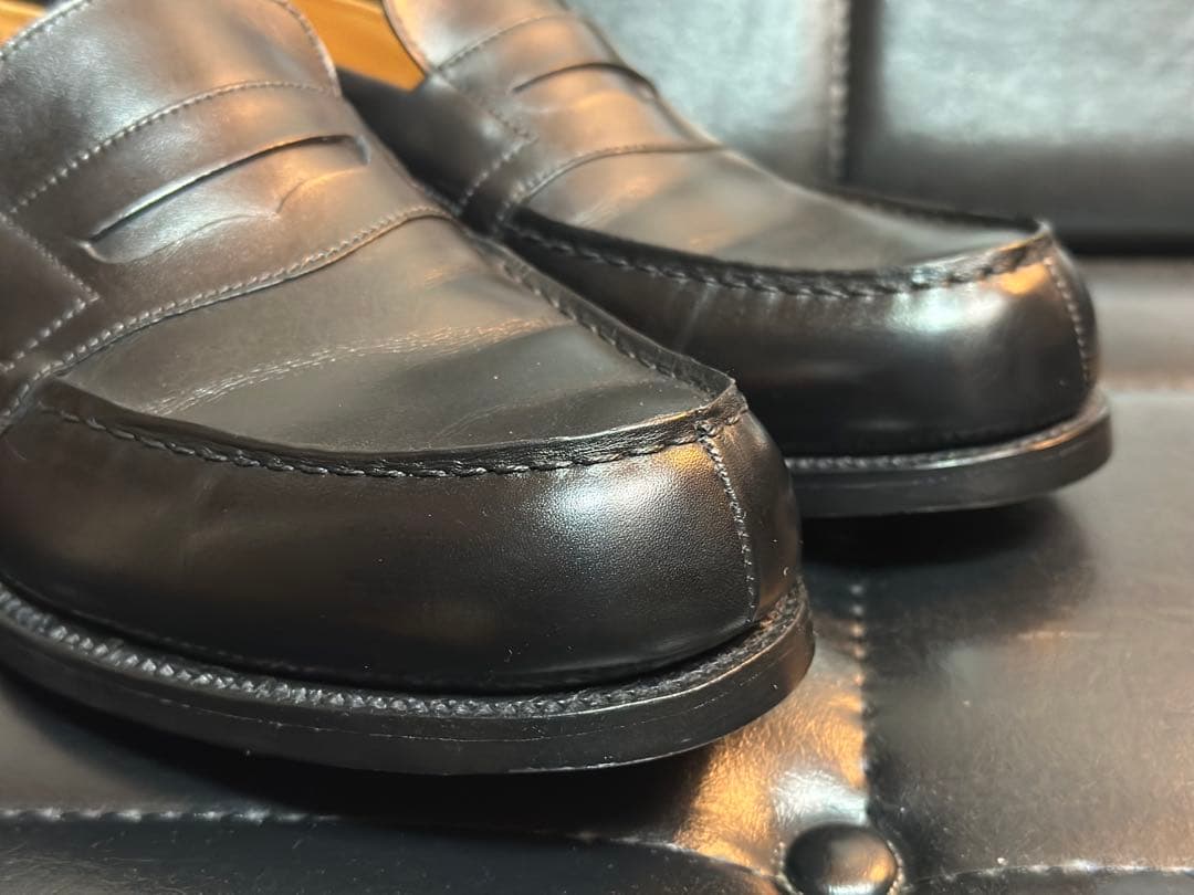 J.M. WESTON 黒ローファー 6D