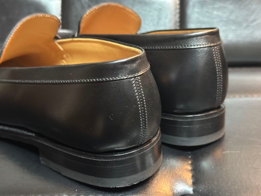 J.M. WESTON 黒ローファー 6D