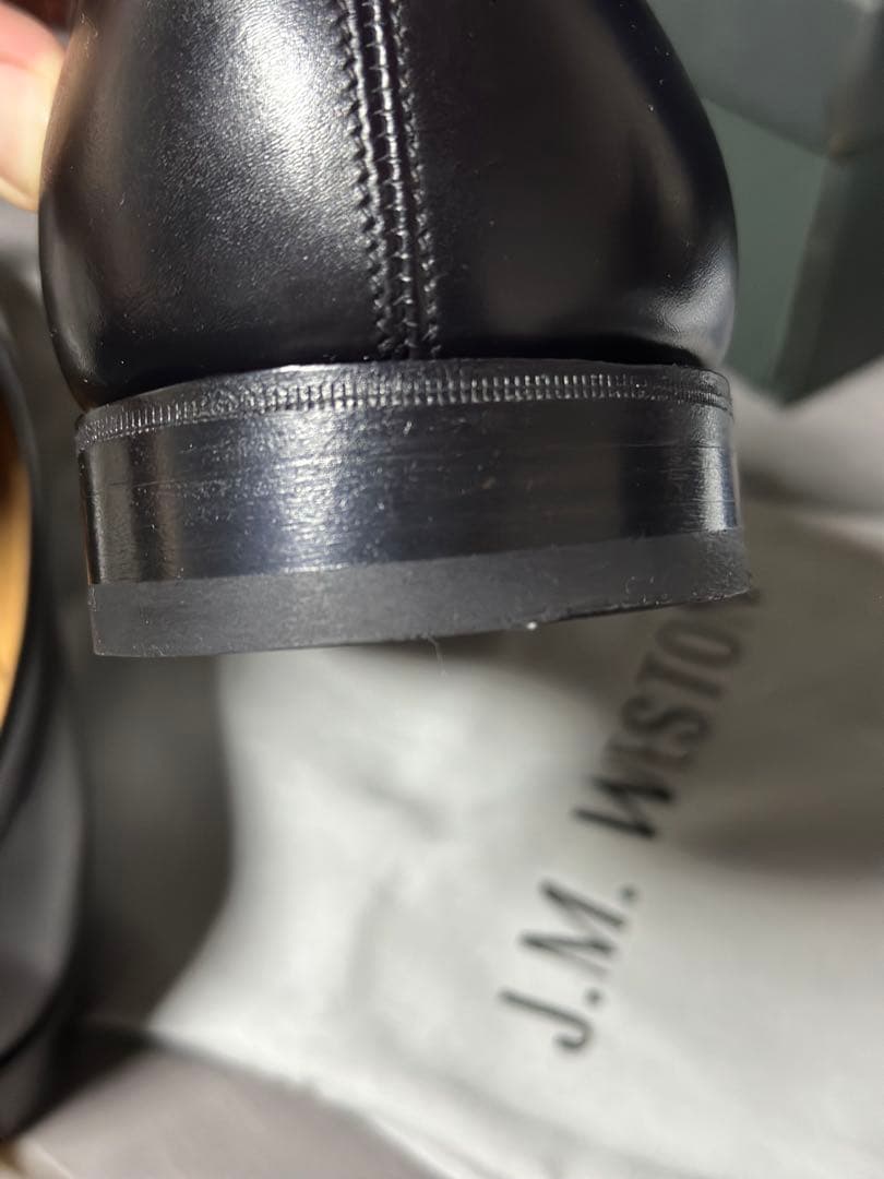 J.M. WESTON 黒ローファー 6D