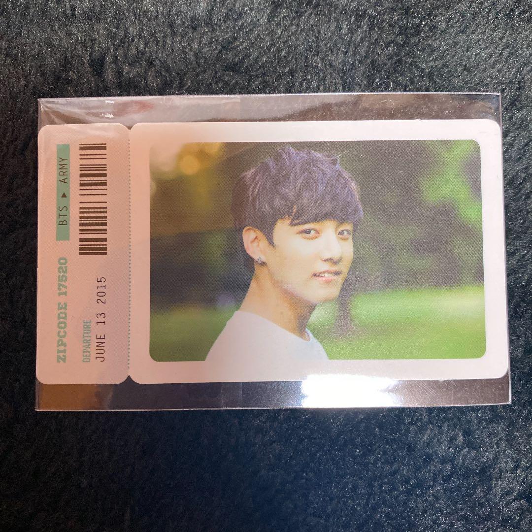 bts 17520 チケットトレカ ジョングク