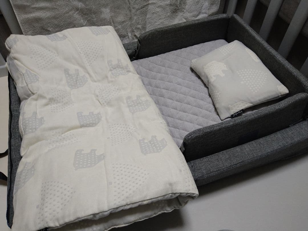 【いぬこ様用、2024/8購入】ファルスカコンパクトベッドフリーメランジブラウン