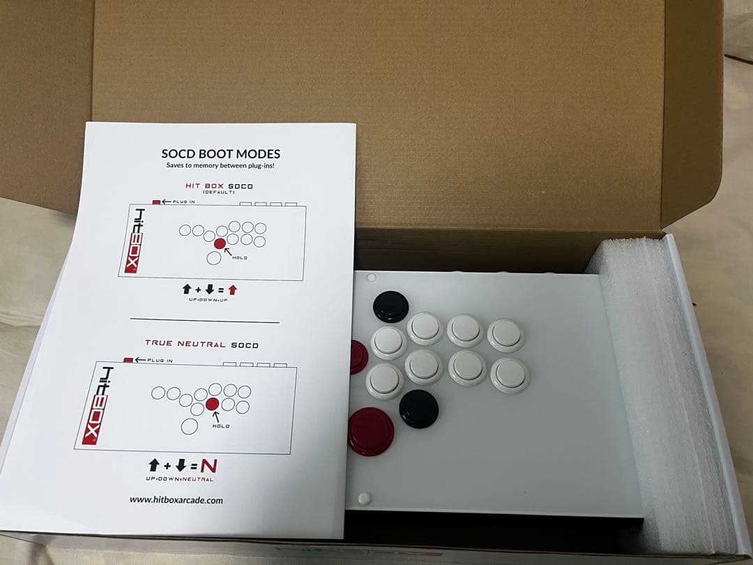 HITBOX アーケードスティック USB接続
