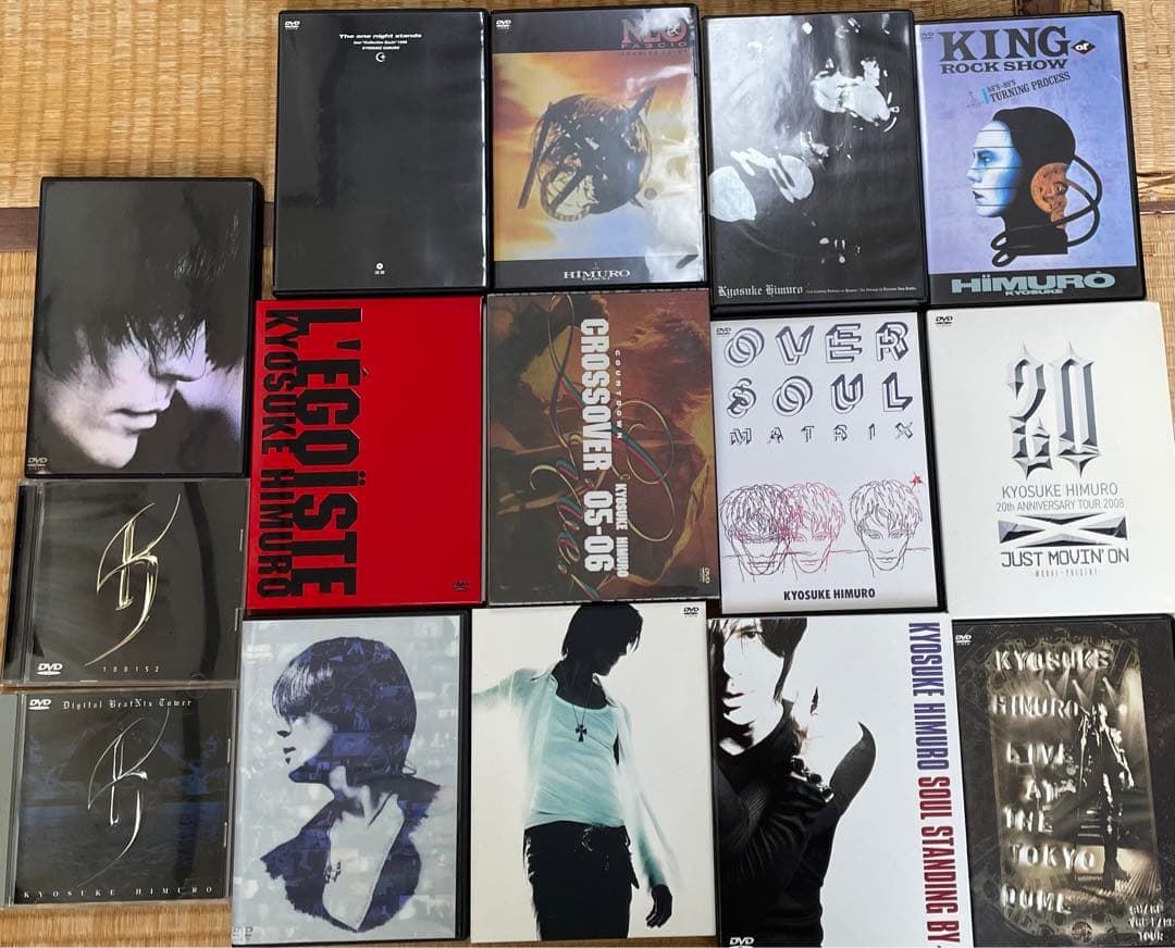 【新品級】氷室京介 DVD 15点 ★スタッフパス完備★ LASTGIGS銀テ付