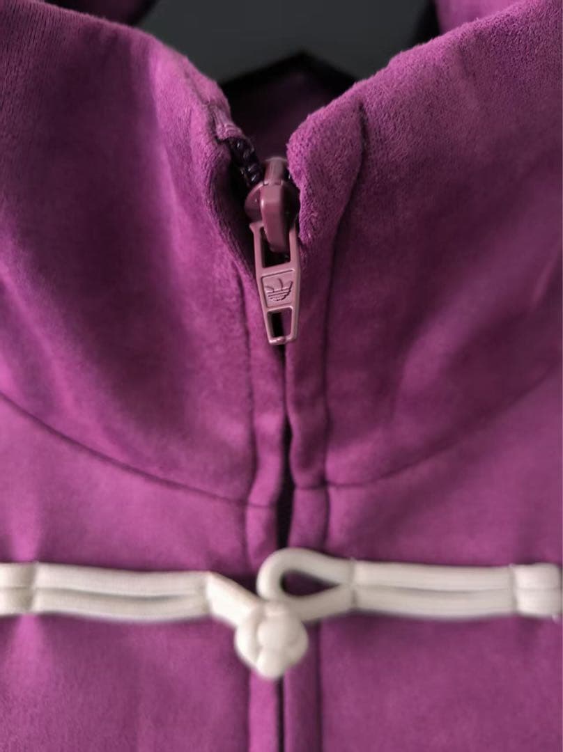 新年限定モデル アディダス 新中式 ジップアップジャケット パープル S