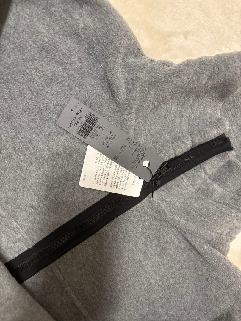 完売品⭐︎ジーナシス　フリースZIPチュニック