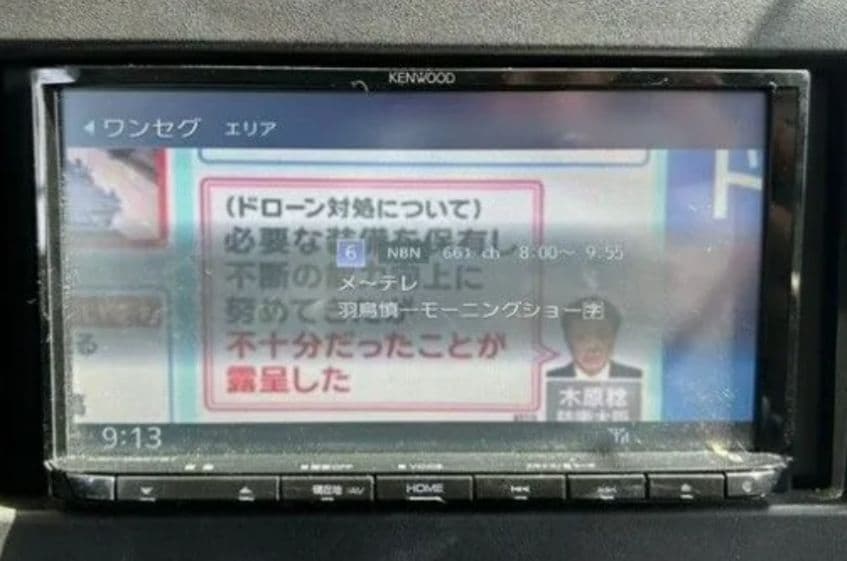 MDV-D307BT KENWOODカーナビ（動作品）