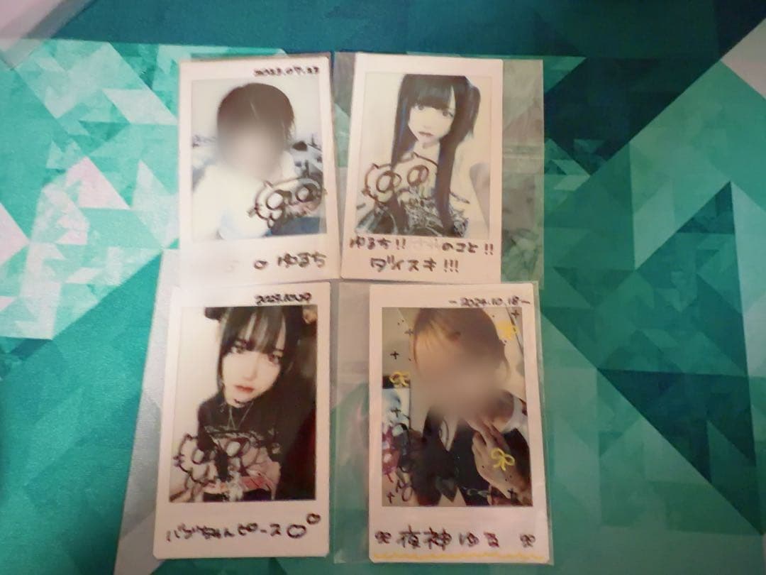 ゆるち チェキ 4点セット