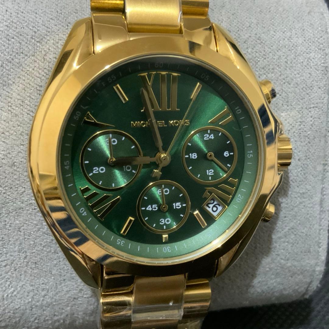 ベイブ 新品マイケルコース時計 レディースクォーツBradshawゴールド