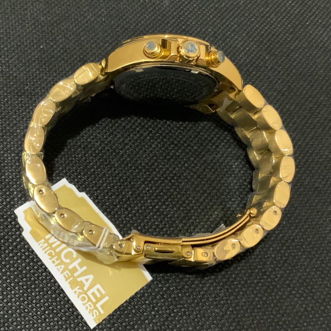 ベイブ 新品マイケルコース時計 レディースクォーツBradshawゴールド